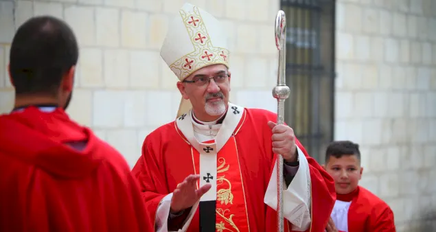 Il Patriarca di Gerusalemme, cardinale Pizzaballa |  | Patriarcato latino di Gerusalemme