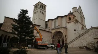 Assisi: l’albero di Natale e il presepe per le opere di misericordia e per il Creato