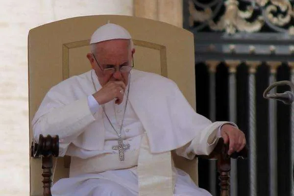 Papa Francesco durante un' Udienza Generale |  | CNA