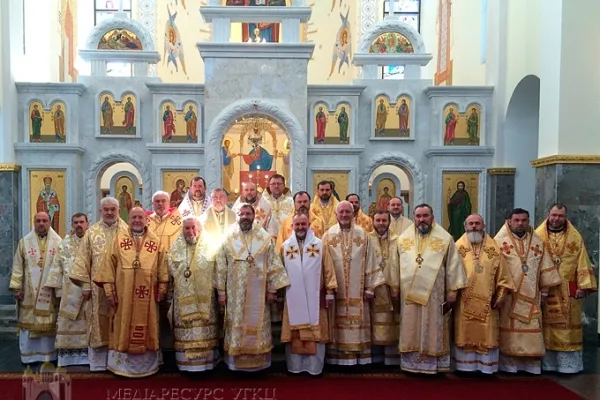 Una passata riunione di un Sinodo della Chiesa Greco Cattolica Ucraina / news.ugcc.ua