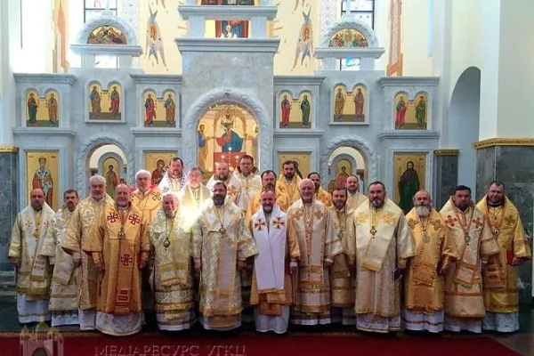 Una immagine di un recente Sinodo della Chiesa Greco Cattolica Ucraina / UGCC