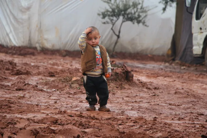 Un piccolo rifugiato siriano |  | SMOM