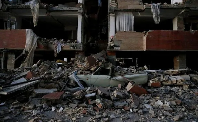 Terremoto in Iraq e Iran | Una immagine del terremoto che ha devastato la scorsa domenica l'Iraq e l'Iran | MFE Armenia - Account Twitter