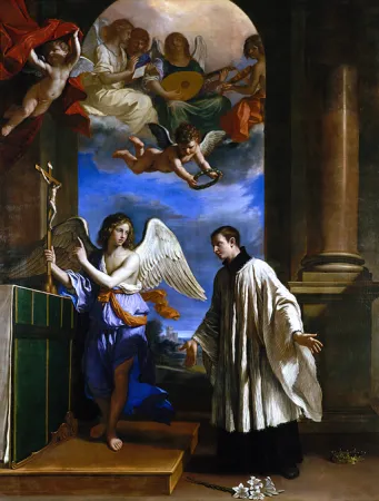 La vocazione di San Luigi Gonzaga del Guercino  |  | Wikicommons