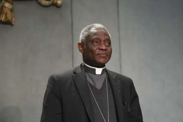 Il Cardinale Turkson, Presidente del Pontificio Consiglio Giustizia e Pace |  | Daniel Ibáñez CNA