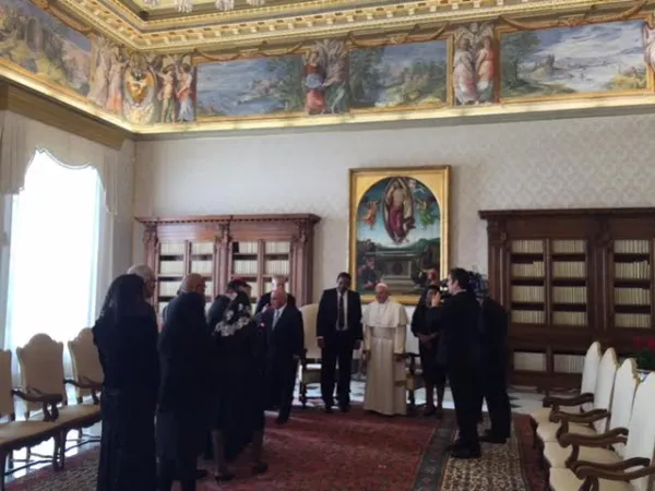 Il Papa incontra il Presidente del Commonwealth di Dominica |  | Marco Mancini - Acistampa