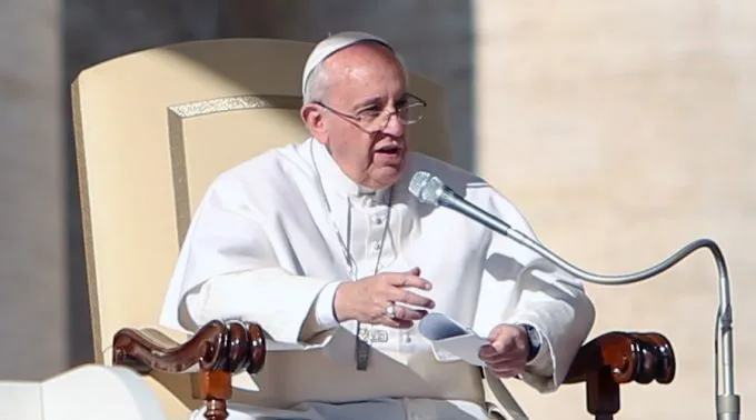 Udienza Generale Papa Francesco | Papa Francesco durante l'udienza generale | ACIPRENSA