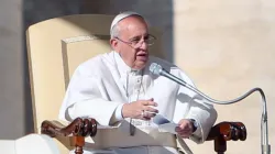 Papa Francesco durante l'udienza generale / ACIPRENSA