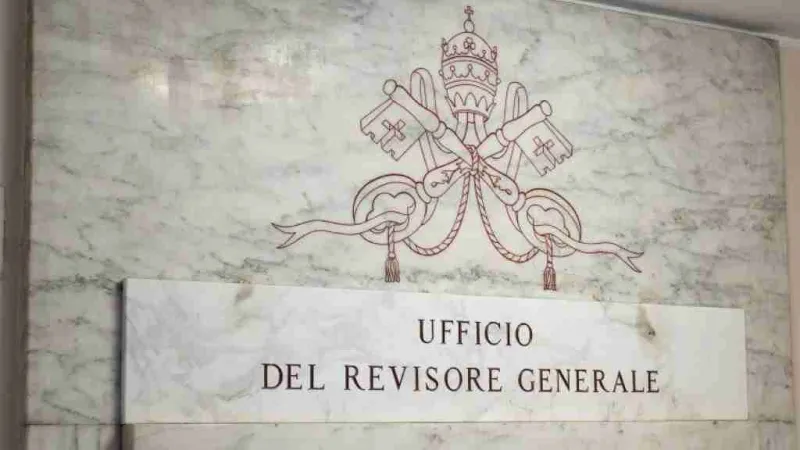 L'ingresso dell'ufficio del Revisore Generale in Vaticano | Vatican Media