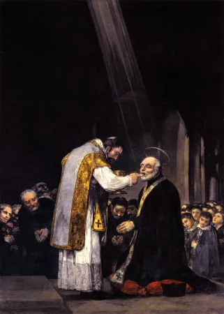 L'ultima comunione di San Giuseppe Calasanzio d Goya |  | pd
