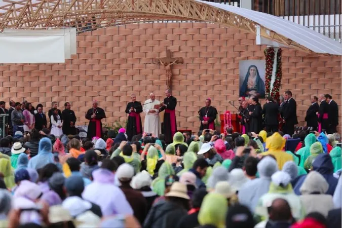 Il Papa alla Pontifica Università Cattolica dell'Ecuador |  | Alan Holdren - CNA