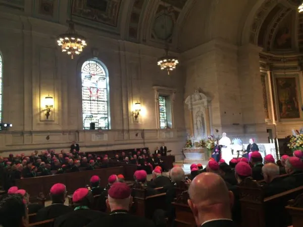 Papa Francesco incontra i Vescovi a Philadelphia |  | Alan Holdren - CNA