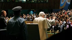 La visita di Benedetto XVI alle Nazioni Unite, New York, 8 aprile 2008 / Vatican Media / Holy See Mission