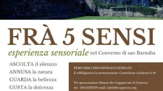 Museo dei Cappuccini: il percorso sensoriale "Frà 5 sensi" nel convento di san Barnaba