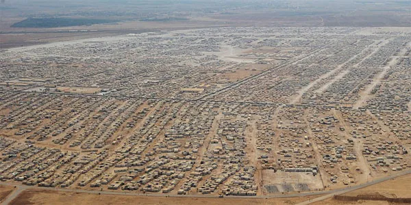 Un campo di rifugiati in Giordania |  | CCEE