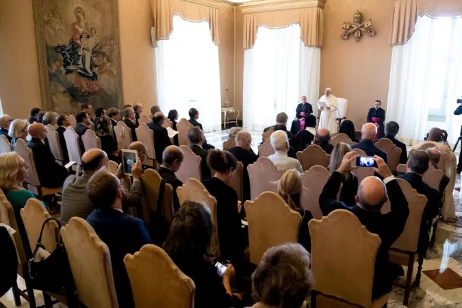 Papa Francesco nella Sala del Concistoro |  | L'Osservatore Romano ACI Group