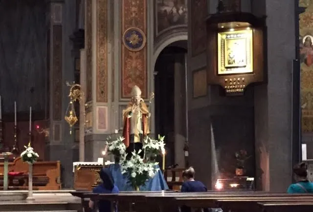 La statua di S. Alfonso nella Chiesa di San Gioacchino in Roma |  | Marco Mancini - Aci Stampa