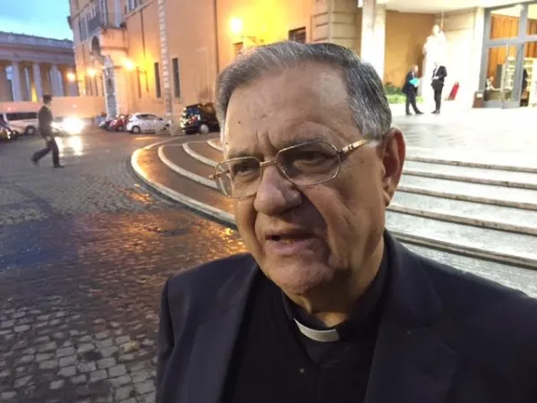 Mons. Fuad Twal, Patriarca Latino di Gerusalemme |  | Marco Mancini - Acistampa