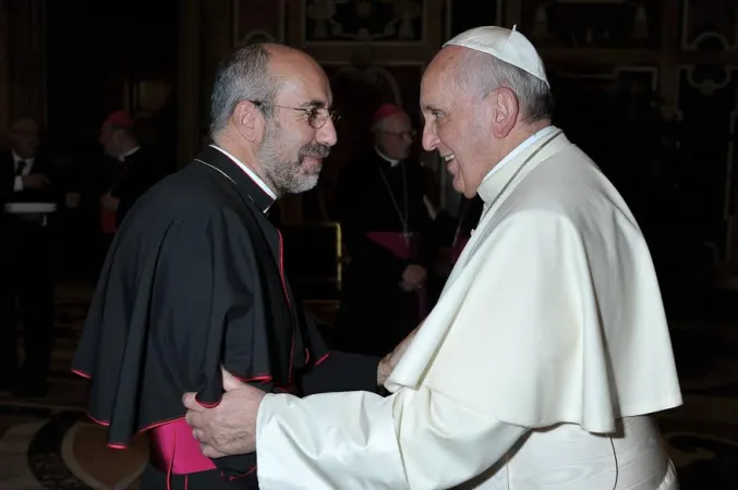 Il vescovo Nazzareno Marconi con Papa Francesco |  | Diocesi di Macerata