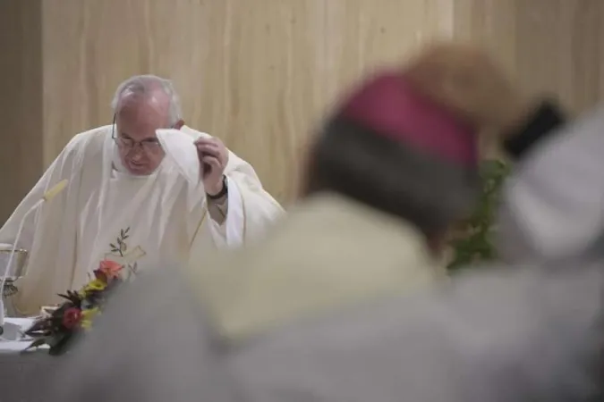 Papa Francesco a Santa Marta |  | Vatican Media / ACI Group