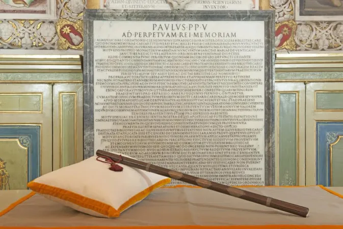 Il bastone donato ai Reali dei Paesi Bassi |  | Holy See Press