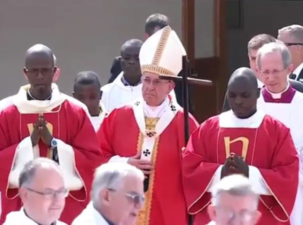 Papa Francesco presiede la messa a Bangui |  | CTV