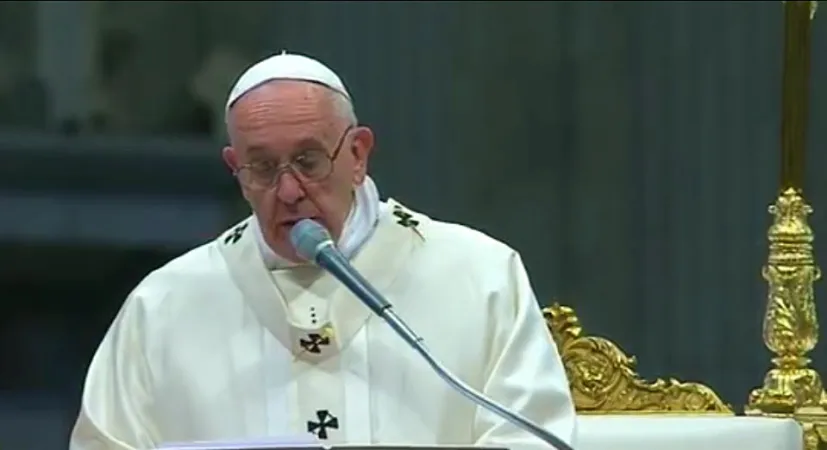 Papa Francesco pronuncia l' omelia  |  | CTV