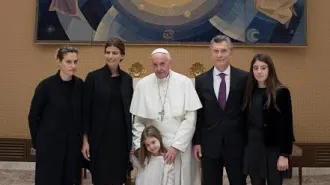 Il Papa ha ricevuto il Presidente argentino Macrì