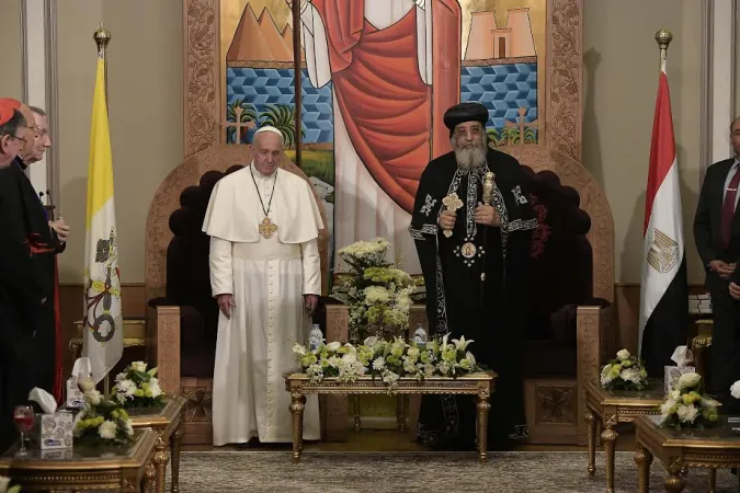 Papa Francesco e Papa Tawadros II  |  | L'Osservatore Romano, ACI Group