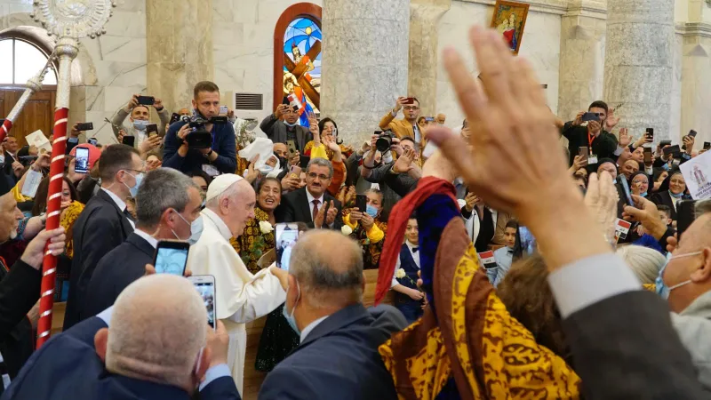 Papa Francesco visita la Comunità di Qaraqosh |  | Colm Flynn / EWTN