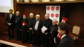 Cardinale Parolin con ACS. Un grande progetto per far rifiorire la cristianità irachena