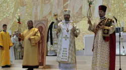 Un momento di una Divina Liturgia celebrata dall'arcivescovo maggiore Sviatoslav Shevchuk della Chiesa Greco Cattolica Ucraina / CCEE