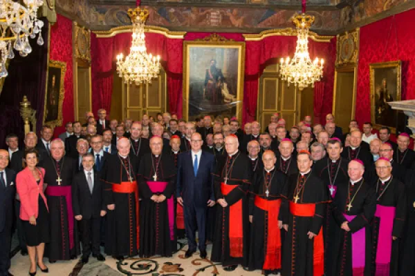 I membri del CCEE incontrano il Principe Alberto di Monaco durante la plenaria a Montecarlo che si tiene dal 6 al 9 ottobre / CCEE