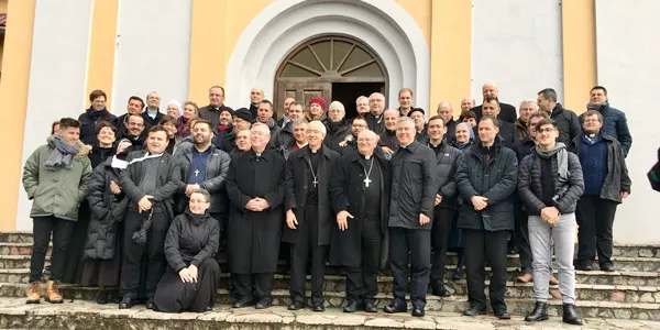CCEE, pastorale vocazionale europea | I delegati della pastorale vocazionale europea, in una foto di gruppo durante l'incontro di Tirana del 28 febbraio - 3 marzo 2018 | CCEE