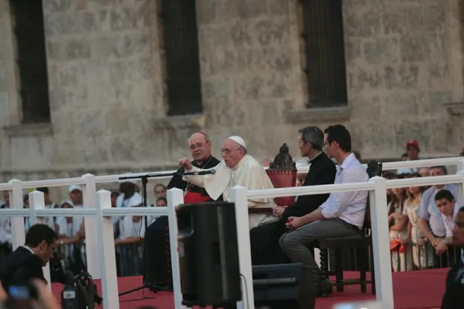 Papa Francesco parla ai giovani cubani |  | Aci Group
