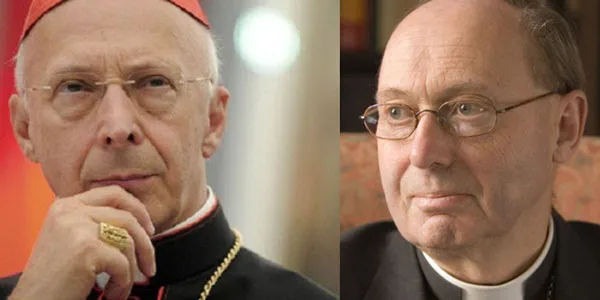 Cardinale Bagnasco, Rev. Hill | Il Cardinale Angelo Bagnasco e il rev. Hill, presidenti rispettivamente del CCEE e della KEK | CCEE