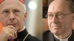 Il Cardinale Angelo Bagnasco e il rev. Hill, presidenti rispettivamente del CCEE e della KEK / CCEE