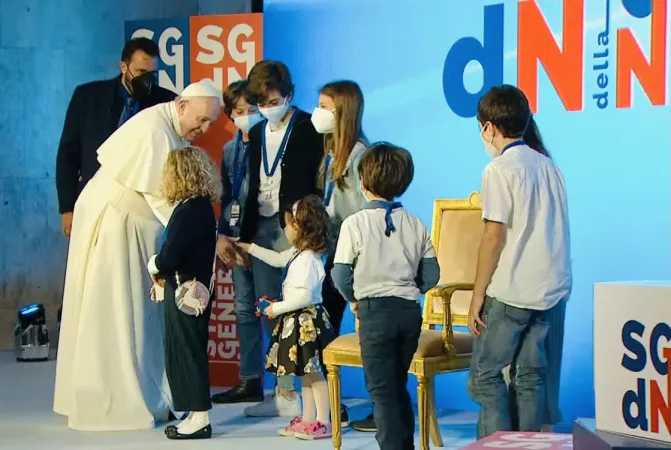 Il Papa apre gli Stati generali della Natalità |  | Vatican Media / ACI group
