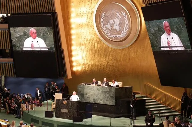 L'intervento del Papa all'ONU |  | Alan Holdren CNA