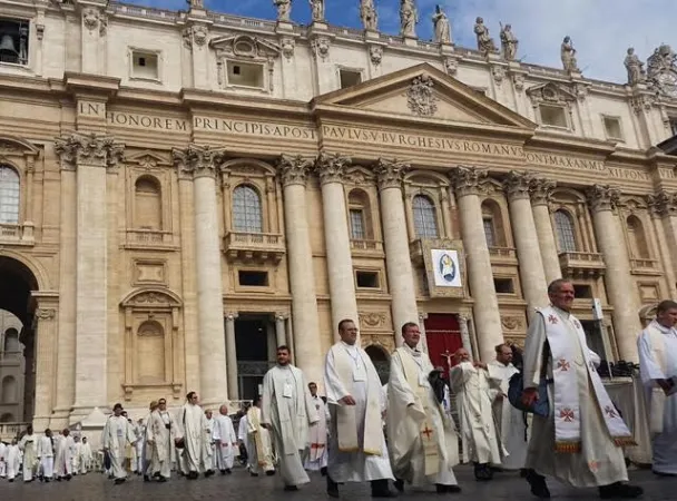 Papa Francesco presiede la Messa per il Giubileo dei Sacerdoti |  | Martha Calderon CNA