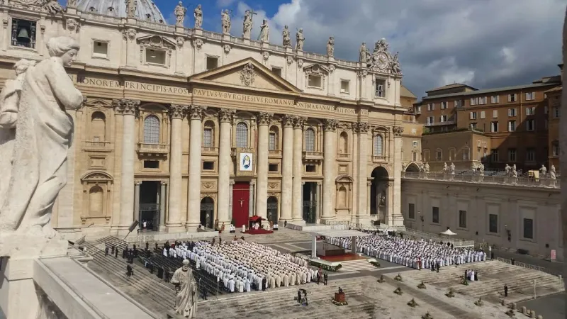 Papa Francesco presiede la Messa per il Giubileo dei Sacerdoti |  | Martha Calderon CNA