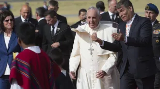 Il Papa a Quito: la Chiesa sarà sempre vicina ai più deboli e fragili