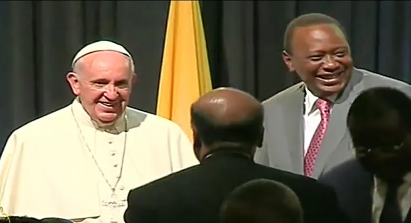 Il Papa e il presidente |  | Martha Calderon/ aci group
