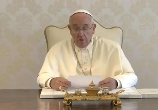 Il Papa in un videomessaggio |  | Vatican Media / ACI Group