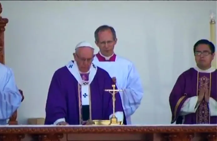 Il Papa celebra la messa con i religiosi a Morelia |  | CTV