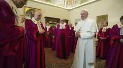 Papa Francesco all'inaugurazione dell'anno giudiziario della Rota / L'Osservatore Romano Photo