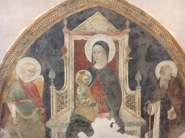  ‘Madonna con Bambino tra San Michele Arcangelo e Sant’Antonio Abate’ |  | Diocesi di Assisi