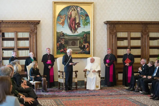 Il Presidente della Repubblica Mattarella e Papa Francesco |  | L'Osservatore Romano