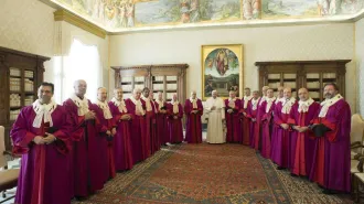 Il Papa e il ruolo della coscienza nell'impegno della Rota Romana