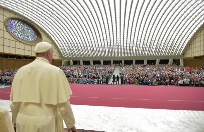 Papa Francesco in Aula Paolo VI |  | L'Osservatore Romano - ACI Group